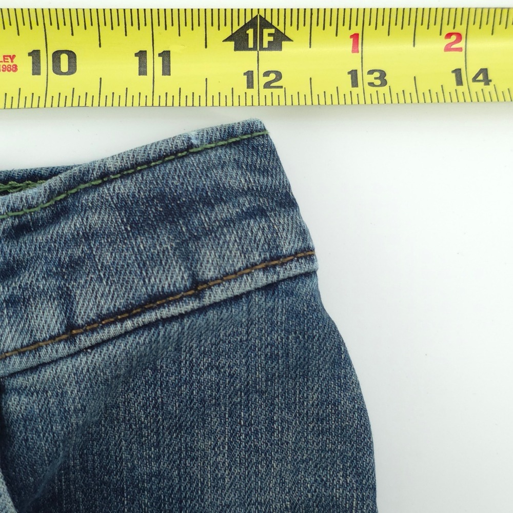 Wrangler Boys Jeans Retro Slim Straight 11 Regular Blue Denim Western Cowboy - Picture 8 of 10